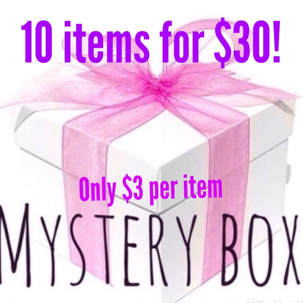 10 items for $25 mystery box!